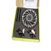 Juin Tech R1 Cable Actuated Hydraulic Bicycle Bike Disc Brake Caliper Set Extra Lightweight Hybrid Brake for Road Cyclocross Gravel eBike Folding Bike etc. use (Black) view 4