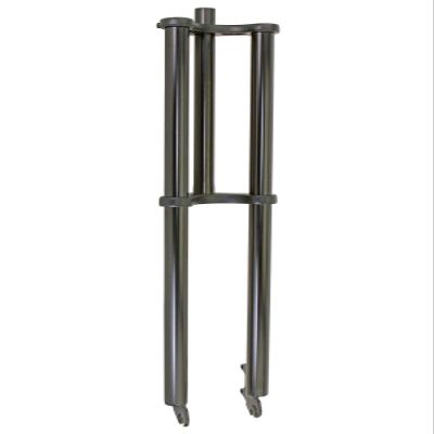 Alta Bicycle Steel Adjustable Chopper Fork 1-1/8" Threadless, Multiple Colors (Black)