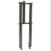Alta Bicycle Steel Adjustable Chopper Fork 1-1/8" Threadless, Multiple Colors (Black) view 1