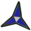 3RD CORPS LAPEL PIN OR HAT PIN - Size 7/8" - VETERAN OWNED BUSINESS view 1