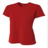 A4 Women's Sprint Shirt, Scarlet, XS view 1