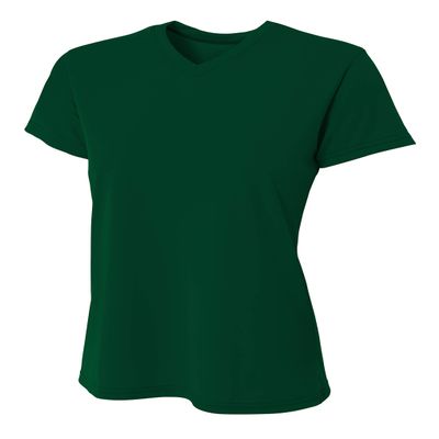A4 Women's Sprint Shirt, Forest, XS