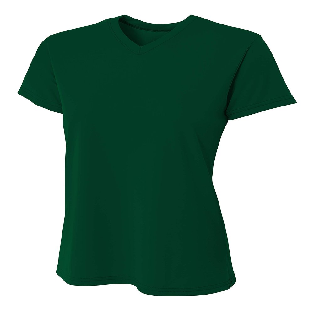 A4 Women's Sprint Shirt, Forest, XS