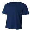A 4 A4 YTH Sprint Tee Navy L (14-16) view 1