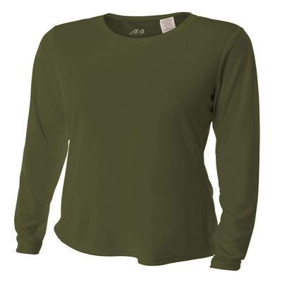 A4 Long Sleeve Cooling Performance Crew