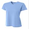 A4 Women's Sprint Shirt, LT Blue, XS view 1