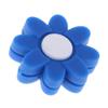Menolana Durable Flower Shape Shock Absorbers Vibration Dampers for Tennis Rackets, Blue view 1