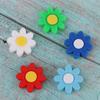 Menolana Durable Flower Shape Shock Absorbers Vibration Dampers for Tennis Rackets, Blue view 3
