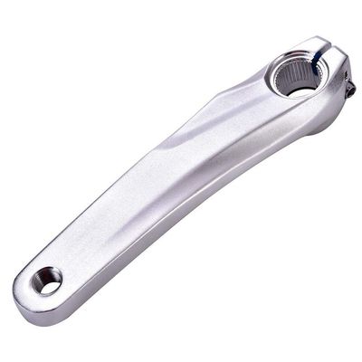 Vbest life Bike Crank Arm,Bike Left Crank Arm Aluminum Alloy for 590 610 SLX XT XTR Crankset(Silver)