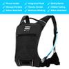 FITLY Sub90 Running Hydration Vest - Fitness Backpack with Phone Holder, Storage, Thoracic Belt - Unisex Vest - Carry Personal Items - Lightweight Hydration Pack (Black, L-XL) view 2