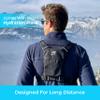 FITLY Sub90 Running Hydration Vest - Fitness Backpack with Phone Holder, Storage, Thoracic Belt - Unisex Vest - Carry Personal Items - Lightweight Hydration Pack (Black, L-XL) view 3