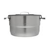 Stanley Adventure 11-Piece Even Heat Pro Camp Cook Set | 4.75 qt Stock Pot | 1.9 qt Saucepan | 8.5 in Frying Pan | Utensils | Stainless Steel Outdoor Cookware for Backpacking and Camping | BPA-Free view 4