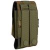 Brandit MOLLE Phone Pouch Medium Woodland view 2