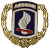 173RD ABN WREATH LAPEL PIN OR HAT PIN - Size 1 1/8" - VETERAN OWNED BUSINESS view 1