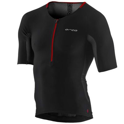 Orca Men's 226 Tri Jersey (Black, Small)