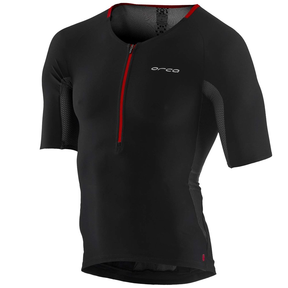 Orca Men's 226 Tri Jersey (Black, Small)