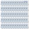 120 Pairs Of Yacht & Smith Mens Wholesale Bulk No Show Ankle Socks, Cotton Sport Athletic Socks - Size 10-13 (White) view 2