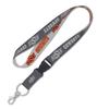 WinCraft Oklahoma State Cowboys Lanyard with Detachable Buckle, 1" - Grey view 1