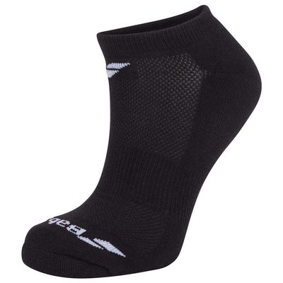 Babolat Invisible 3 Pairs Pack Women Socks (Black/Black) (3/5.5)