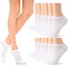 24 Pairs Of Yacht & Smith Bulk Womens Ankle Socks Low Cut Ankle Socks Size 9-11 (White) view 2