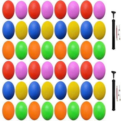 Biggz Rubber Kick Balls 8.5 inch Playground Balls for Kids and Adults - Official Size for Dodge Ball - Available Packs of 6, 12, 48 (8.5" Diameter, Pack of 48)
