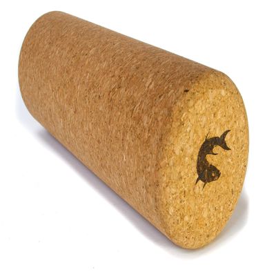 Travel Size Cork Massage Muscle Roller Natural Eco-Friendly NO Foam Roller (12 Inch)