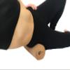 Travel Size Cork Massage Muscle Roller Natural Eco-Friendly NO Foam Roller (12 Inch) view 2