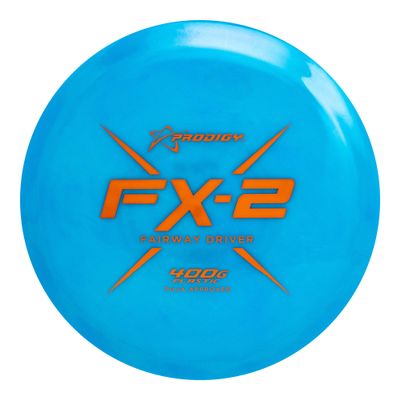 Prodigy Disc 400G FX-2 | Overstable Disc Golf Fairway Driver | Extremely Durable | Fast, Straight Flight | Colors May Vary (170-176g)