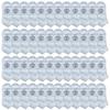48 Pairs Of Yacht & Smith Bulk Womens Ankle Socks Low Cut Ankle Socks Size 9-11 (White) view 1