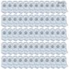 60 Pairs Of Yacht & Smith Bulk Womens Ankle Socks Low Cut Ankle Socks Size 9-11 (White) view 1