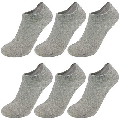 120 Pairs Of Yacht & Smith Bulk Womens Ankle Socks Low Cut Ankle Socks Size 9-11 (Gray)