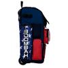Boombah Rolling Superpack Baseball/Softball Gear Bag - Telescopic Handle - Holds 4 Bats - Wheeled Version - USA Stars & Stripes Navy/Red/White view 2