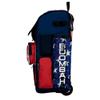 Boombah Rolling Superpack Baseball/Softball Gear Bag - Telescopic Handle - Holds 4 Bats - Wheeled Version - USA Stars & Stripes Navy/Red/White view 4
