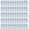 72 Pairs Of Yacht & Smith Bulk Womens Ankle Socks Low Cut Ankle Socks Size 9-11 (White) view 1
