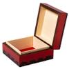Artisan Owl Polish Handmade Teresa Designed Thread Hearts Wooden Box with Red Interior, Perfect for Keepsakes and Special Items view 2