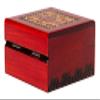 Artisan Owl Polish Handmade Teresa Designed Thread Hearts Wooden Box with Red Interior, Perfect for Keepsakes and Special Items view 4