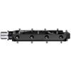 VENZO Flat Mountain BMX MTB Aluminum Bike Sealed Bearing Pedals - Large Bicycle Platform -110mm x 100mm- 12mm Thickness- Pedals 9/16" with Anti-Skid Anti-Slip Nail view 3