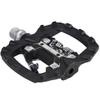 Venzo Multi-Use Compatible with Shimano SPD Mountain Bike Bicycle Sealed Clipless Pedals - Dual Platform Multi-Purpose - Great for Touring, Road, Trekking Bikes -Light Engineering Thermoplastic view 1
