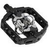 VENZO Shimano SPD Compatible Mountain Bike CNC Cr-Mo Sealed Pedals with Cleats view 1