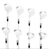 Majek White Pearl Petite Ladies Golf Hybrids Irons Set New Petite Women Best All True Hybrid Ultra Light Weight Forgiving Woman Complete Package Includes 4 5 6 7 8 9 PW SW All Lady Flex Utility Clubs view 3
