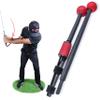 TOTAL GOLF TRAINER V2 Training Aid - Reinforces Short Game & Full Swing Takeaway, Club Path, Club Face, Lag, Impact, Release - Flexible Training Rods For Custom Settings That Can Shape Into Other Aids view 1