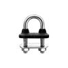 Wichard Stainless 110mm Long Watertite U-Bolt 10mm - 13/32in - Black view 1