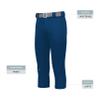 Augusta Sportswear Girls Slideflex Softball Pant Navy S view 4