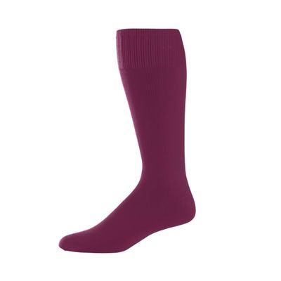 Augusta Sportswear Game Socks Maroon S