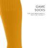 Augusta Sportswear Game Socks Gold L view 2