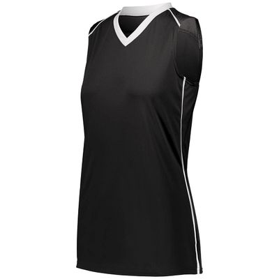 Augusta Sportswear Ladies Rover Jersey 2Xl Black/White