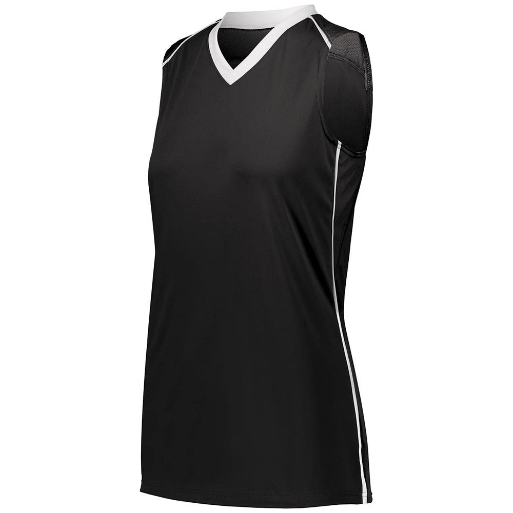 Augusta Sportswear Ladies Rover Jersey 2Xl Black/White