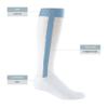 Augusta Sportswear Baseball Stirrup Sock Light Blue L view 2