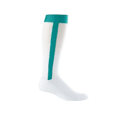 Augusta Sportswear Baseball Stirrup Sock Teal S