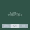 Augusta Sportswear Baseball Stirrup Sock Dark Green S view 4